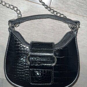 Black Mini Shoulder Bag Purse *Brand NEW*